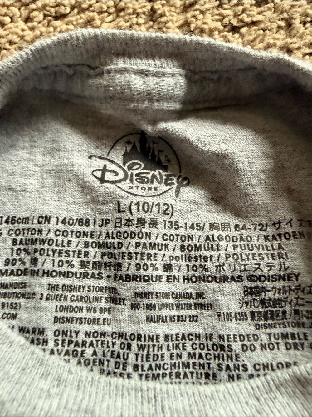 Disney Tee Mickey Mouse Print - Kids 10/12 - Picture 2 of 2